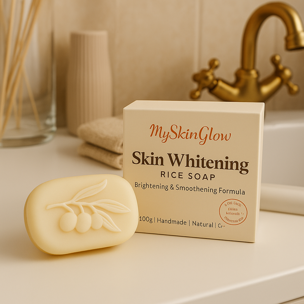 Skin whitening Rice Soap