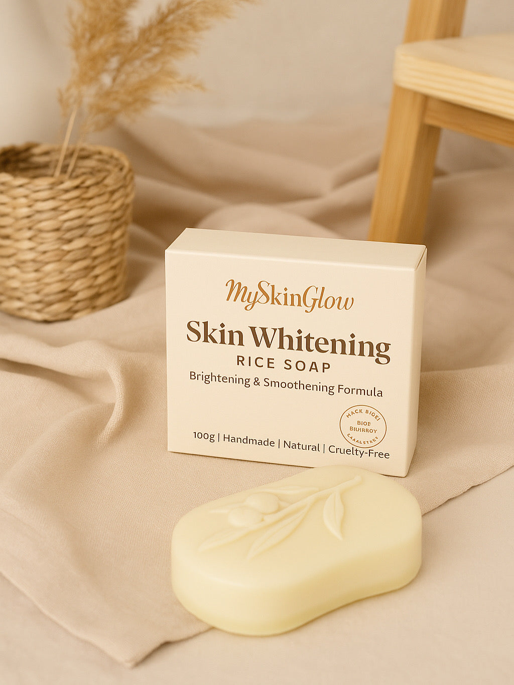 Skin whitening Rice Soap